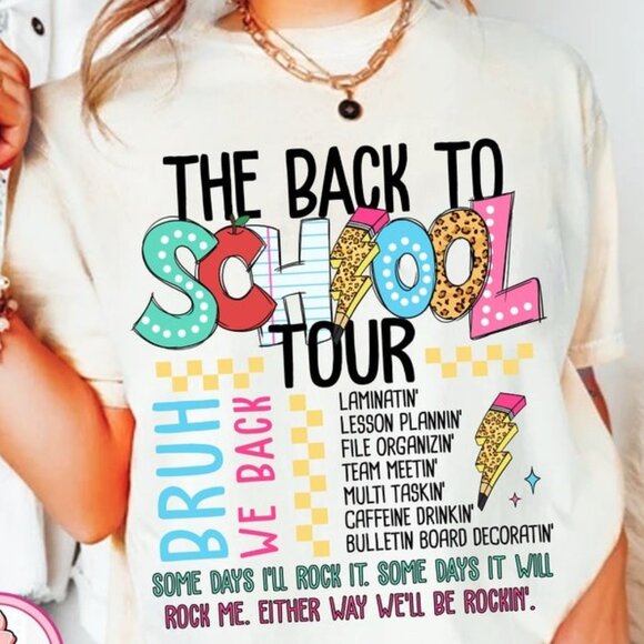Tops - The back to school tour shirt